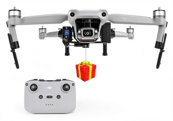 Hanatora Mavic Air 2 Drone Thrower Black 500g Payload Remote-1
