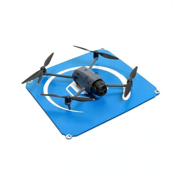 STARTRC PHOTO Foldable Drone Landing Pad 22in Blue‑Gray PU Waterproof-6