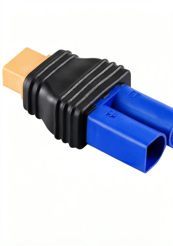 ZHOFONET XT60 to EC5 Adapter Set 2‑Piece Connector for FPV Drones-2