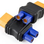ZHOFONET XT60 to EC3 Adapter – Plug Play Connector for FPV Drones-0