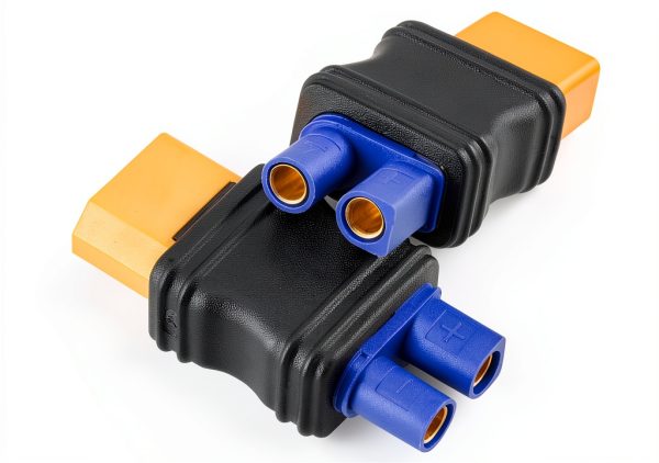 ZHOFONET XT60 to EC3 Adapter – Plug Play Connector for FPV Drones-0