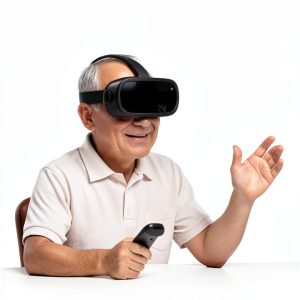 Virtual Reality Guide for Seniors - Mr Fred 76-Page Kindle eBook-0