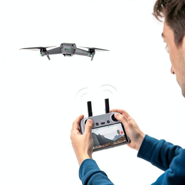 DJI RC 2 Remote Controller with 5.5‑inch FHD Screen, O4 Transmission,-3