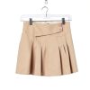 HOUSE DAY Clear 25PC Plastic Skirt & Pants Hangers with Clips-1