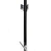 Nahanco 14" Black Plastic Skirt Hanger Chrome Swivel Hook Model 2600RC-2