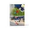 STARTRC PHOTO Foldable Drone Landing Pad 22in Blue‑Gray PU Waterproof-4