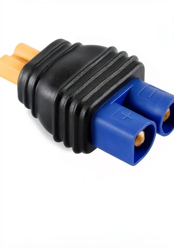 ZHOFONET XT30 Female to EC3 Male Adapter 2pcs Compact Drone Connector-2
