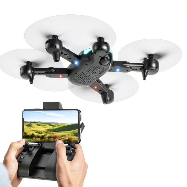 REDRIE JY02 Obsidian Drone with 1080P HD Camera 360 Flip Long Battery-2