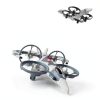 DEERC HT15 Grey Dual‑Mode Drone 360° Flip Crash‑Resistant Mini UAV-1