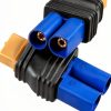 ZHOFONET XT60 to EC5 Adapter Set 2‑Piece Connector for FPV Drones-0