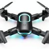 REDRIE JY02 Obsidian Drone with 1080P HD Camera 360 Flip Long Battery-0