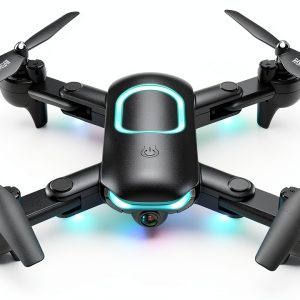 REDRIE JY02 Obsidian Drone with 1080P HD Camera 360 Flip Long Battery-0