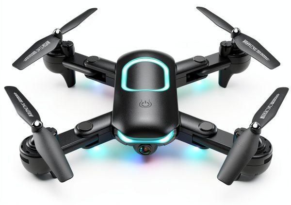 REDRIE JY02 Obsidian Drone with 1080P HD Camera 360 Flip Long Battery-0
