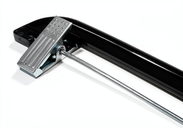 Nahanco 14" Black Plastic Skirt Hanger Chrome Swivel Hook Model 2600RC-1