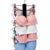 KAQUBE Skirt Hanger 2‑Pack Black Wood Space‑Saving Rotating Hook-4