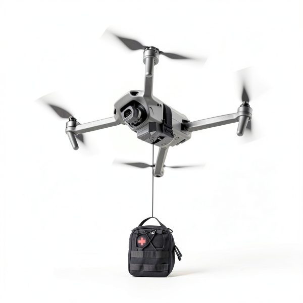 Aojudic Drone Payload Dropper Black 750g Capacity Remote Control-5