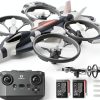 DEERC HT15 Grey Dual‑Mode Drone 360° Flip Crash‑Resistant Mini UAV-0