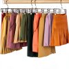 MORALVE Beech Wood Skirt Hanger 2‑Pack Space‑Saving Closet Organizer-3