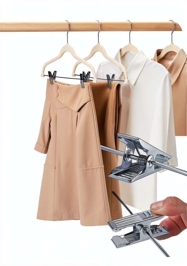 Velvet Pants Hangers cozymood 36 Pack Beige Anti‑Slip Rotatable-5