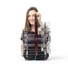 MORALVE Beech Wood Skirt Hanger 2‑Pack Space‑Saving Closet Organizer-5