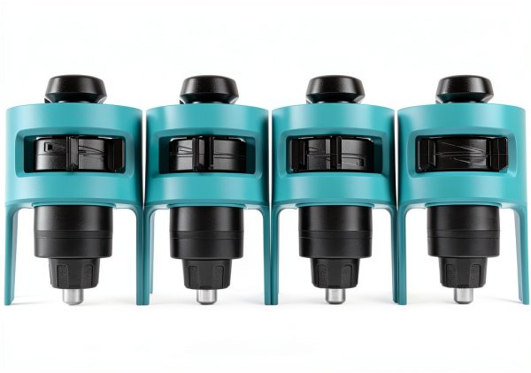 Lawn Sprinkler GUDWING Oscillating 18-Hole Brass Nozzle Blue VT-MZ18-2
