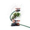 Garden Sprinkler WOVUU 360° Automatic Rotating with 36 Nozzles Orange-3