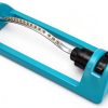 Lawn Sprinkler GUDWING Oscillating 18-Hole Brass Nozzle Blue VT-MZ18-5