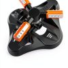 Garden Sprinkler WOVUU 360° Automatic Rotating with 36 Nozzles Orange-2